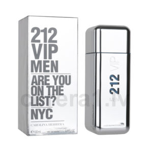 CAROLINA HERRERA 212 VIP MEN ARE YOU ON THE LIST? NYC 100ml EDT